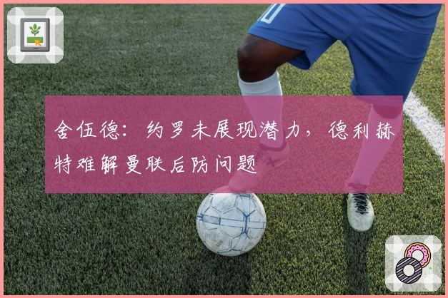 舍伍德：约罗未展现潜力，德利赫特难解曼联后防问题